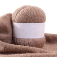 thumbnail image 1 of Hilo de tejer 3 hilos Hilo de tejer a mano con brillo Bufanda Chal Hilo de ganchillo Suministros de costura 50g, 06 sidaley HA009051-05, 1 of 6