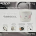 Tiger Kitchen Appliances Electric 5 Cup Rice Cooker & Steamer