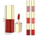 Qicasul Lip Gloss Stain Lipstick With Lip Makeup Velvet Long Lasting High Pigment Waterproof Lip