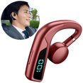 thumbnail image 2 of Auriculares Auricular IPX5 Impermeable Gancho para la oreja Resistente al sudor Auriculares deportivos para Rojo, 2 of 7