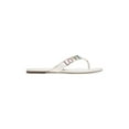 thumbnail image 2 of WILD PAIR Womens White Rhinestone Fantasia Round Toe Slip On Thong Sandals 9.5 M, 2 of 3