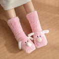 thumbnail image 4 of Thermal Socks for Women - Cozy Fleece Lined, Non-Skid Sole for Indoor/Outdoor, 4 of 5