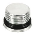 thumbnail image 5 of Tapa de ajuste de cabeza hexagonal interna Uxcell, tapón de socket de acero con rosca macho y anillo de sellado 7/8-14UNF 1, 5 of 5