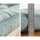 thumbnail image 3 of Nvzi Square Seat Cushion,Soft Cozy Floor Pillow Thicken Velvet Chair Cushion Patio Chair Pad,Solid Seat Pad for Dining Chairs Office Chairs Hardwood Floors-Light Blue 45x45cm(18x18inch), 3 of 4