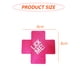 thumbnail image 2 of 9 pares de cubre pezones desechables sexys con forma de cruz para mujer, 8 cm, 2 of 5