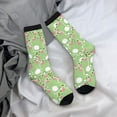 thumbnail image 5 of Gukieu Cute Frog2 Print Contrast Color Mid-calf Socks, Sweat-wicking Athletic Socks, Unisex Clothing Accessories, 5 of 6