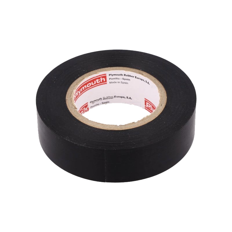 Plymouth 3119 Black Vinyl Weather Resistant Electrical Tape Lead Free 3
