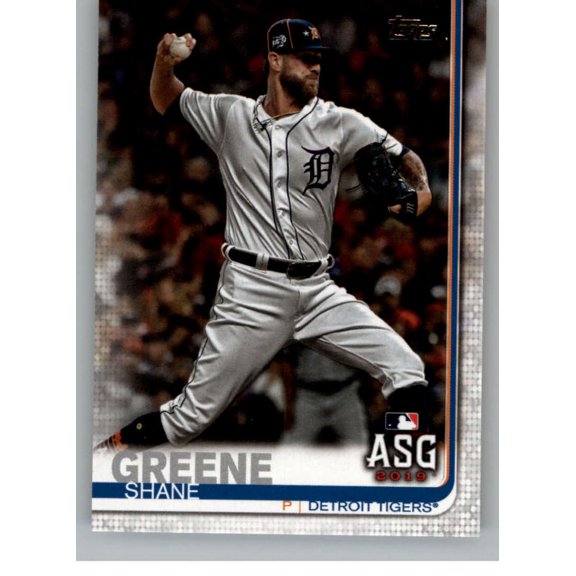 Collectible 2019 Topps Update #US254 Shane Greene Detroit Tigers MLB Baseball Trading Card