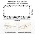 thumbnail image 3 of Coolnut Musical Note License Plate Frames 2pcs, Aluminum Universal Car License Plate Holder with Elliptical Hole for US Vehicles, 12"x 6", 3 of 7