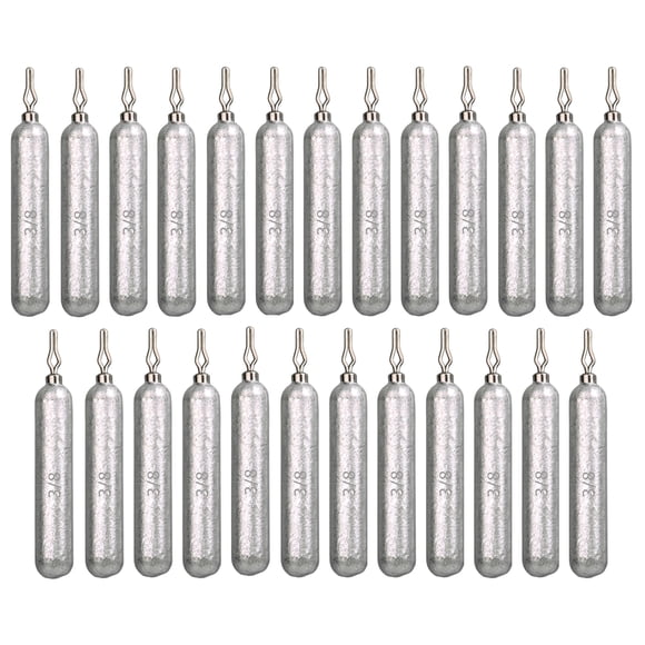 Reaction Tackle- Lead Drop Shot Weights - dropshot sinkers, 3/8 oz