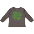 thumbnail image 3 of Inktastic Happy St. Patrick's Day Shamrock in Green Boys or Girls Long Sleeve Toddler T-Shirt, 3 of 5
