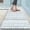 Blue Geometric, variant on Kitchen Mats and Rugs Set of 2, Waterproof Non-Skip Cushioned Kitchen Floor Mats,Ergonomic Comfort Memory Foam Standing Desk Mat for Office,Laundry Room,Sink(Blue and Gray)