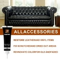 Teissuly Black Leather Repair Kits for Couches Vinyl & Upholstery Repair Kit for Car Seats