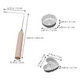 thumbnail image 2 of USHOBE 1 Set of Aluminium Alloy Cooking Utensils for Frying Snack Food Tool, 2 of 8