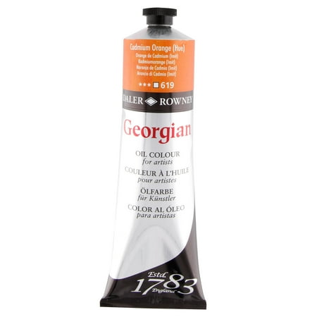 UPC: 5011385929492 | Daler-Rowney Georgian Oil Color  225ml Tube  Cadmium Orange Hue