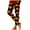 Red, variant on Women Capri Leggings Stripe Prints Casual Fashion Tight Height Waist Exercise Yoga Pants Leggings Red Sweetpants S