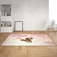 thumbnail image 2 of Every Fart is Love Note Dachshund Guilty Face Happy Valentine's Indoor Rug Wiener Dog Lover Gifts Idea Carpet Living Bed Room Sofa Home Decor - 01016, 2 of 5