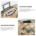 thumbnail image 5 of Lsque Tropical Leaves Flower Printed Luggage Cover, Travel Luggage Protector,Scratch and Dirt Resistant, Fits 18-32 Inch Luggage - Medium, 5 of 9