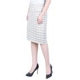 thumbnail image 2 of Petite Slim Double Knit Skirt, 2 of 3