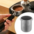 thumbnail image 6 of Esquirla Stainless Steel 58mm Coffee Dosing Cup Coffee Powder Container Espresso Machine Accessories Powder Feeder for Restaurant Cafe Dark, 6 of 8