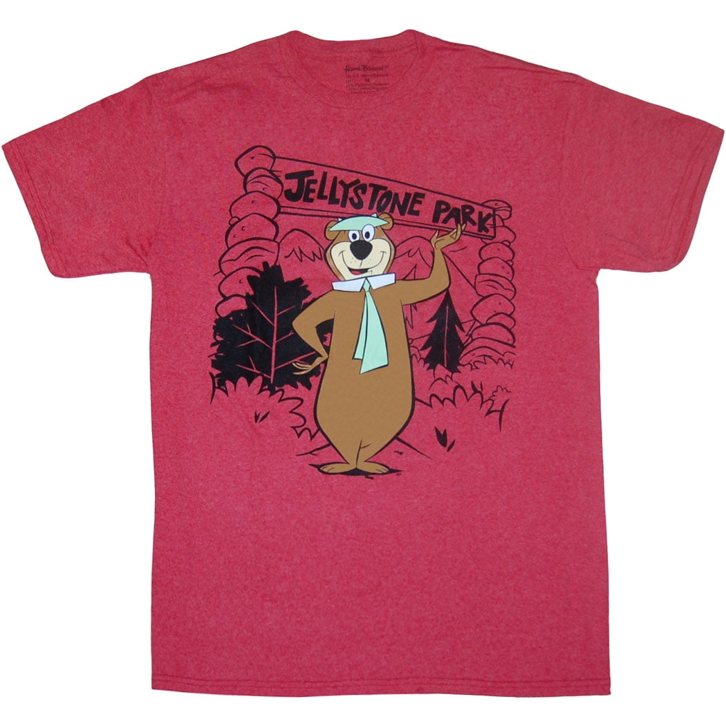 Yogi Bear Jellystone Park Red Heather TShirt