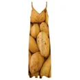 thumbnail image 3 of Potatoes Sleeveless Dress Long dresses dress korean women Women's dresses Dress, 3 of 5