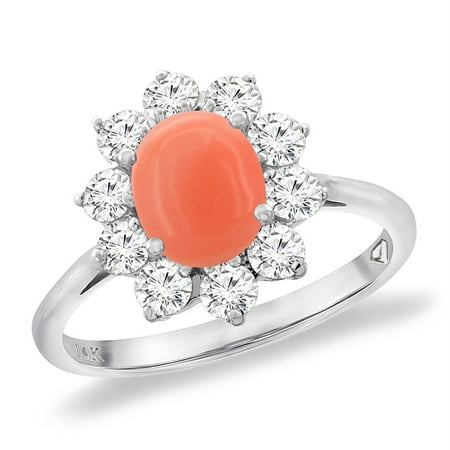 Resultado de imagen para engagement coral rings