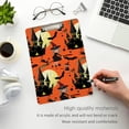 thumbnail image 5 of FMSHPON Halloween Haunted House Witch Clipboard Hardboard Wood Nursing Clip Board and Pull for Standard A4 Letter 13x9 inches, 5 of 7