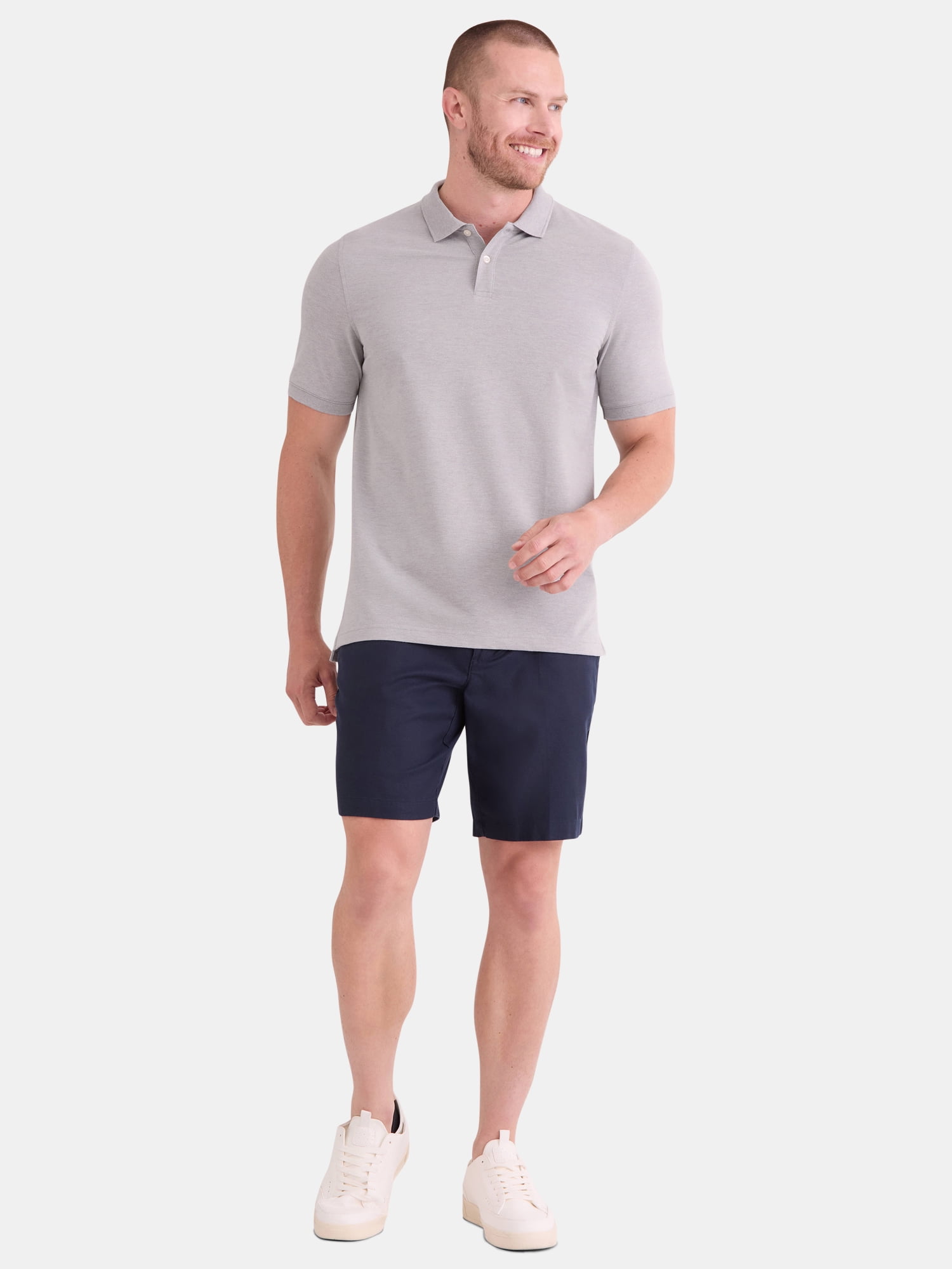 George Men’s and Big Men’s Pique Polo Shirt, Sizes S-3XL