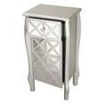 thumbnail image 5 of Heather Ann Creations Lana 1 Drawer 1 Door Patterned Mirror Accent Cabinet, 5 of 8
