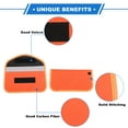 thumbnail image 3 of Unique Bargains 2 Pcs, Faraday Pouch, RFID Signal Blocking Bags Oxford Cloth Orange, 3 of 6