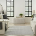 thumbnail image 2 of Nourison Textured Home All-over design Ivory Grey 7'10" x 9'10" Area Rug (8x10), 2 of 11