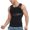Black, variant on Mens Casual Tank Tops Male Vest Mesh Breathable Waist Lift Back Belly Belly Fitness Training Shapewear Top Classic