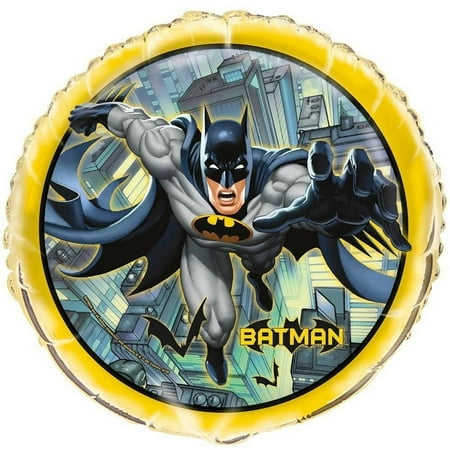 Batman Bulk Round Foil Metallic 18 Inch Balloon