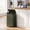 Green, variant on LEDREM 13 Gallon Trash Can for Kitchen, Stainless Steel Garbage Can with Lid, Pedal, Soft Close, Removable Inner Bucket, 15 Bags Included, Cloud White
