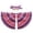 A200 Light Purple, variant on Yuncity Halloween Kids Rainbow Wings Costume Accessories Lightweight Soft Carnival Party Masquerade Dress Up Play Blue