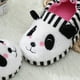 thumbnail image 4 of Panda a rayas - Pantuflas de animales de felpa 28/29 EU, Pantuflas cálidas de algodón para niños de 1 a 6 años, Regalos de Navidad para niños, Pantuflas de interior peludas de dibujos animados, 4 of 5