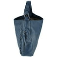 thumbnail image 5 of CTM  Synthetic Leather Adjustable Slouch Shoulder Handbag (Women), 5 of 6