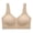 Beige, variant on Comfort Womens Everyday Wireless Bras for Women Soft Support Seamless Purple Jelly Bras Sleep Padded No Underwire Bras Plus Size,XL