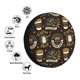 thumbnail image 4 of Balery coffee shop house Cubiertas para Neumáticos - Protector Resistente para Neumáticos de Camioneta, SUV, Remolque, Camper y RV-14 inch, 4 of 6