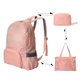 thumbnail image 5 of Jumpingount portátil plegable de Color sólido para hombre y mujer, bolsa impermeable con cremallera, para acampar, senderismo, teléfono, botella Envolturas para manijas de equipaje Rosado Jumpingount AP011407-03, 5 of 6