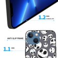 thumbnail image 4 of Funny Cartoon Anime Nightmare Before Christmas (11) Phone Case Compatible with iPhone 13 Case Dual camera TPU Protective Cover Gift For IP13 mini-5.4in, 4 of 6