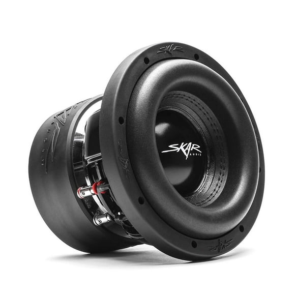 Skar Audio ZVX-8 D2 8" 900W RMS Dual 2 SPL Car Subwoofer multicolor