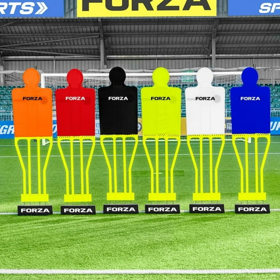 FORZA Free Kick Mannequin Clothes [4 Pack] | Soccer Mannequin Covers for Training Dummies – All-Weather Polyester – Fits Full-Size FORZA Mannequins – 6 Color Options