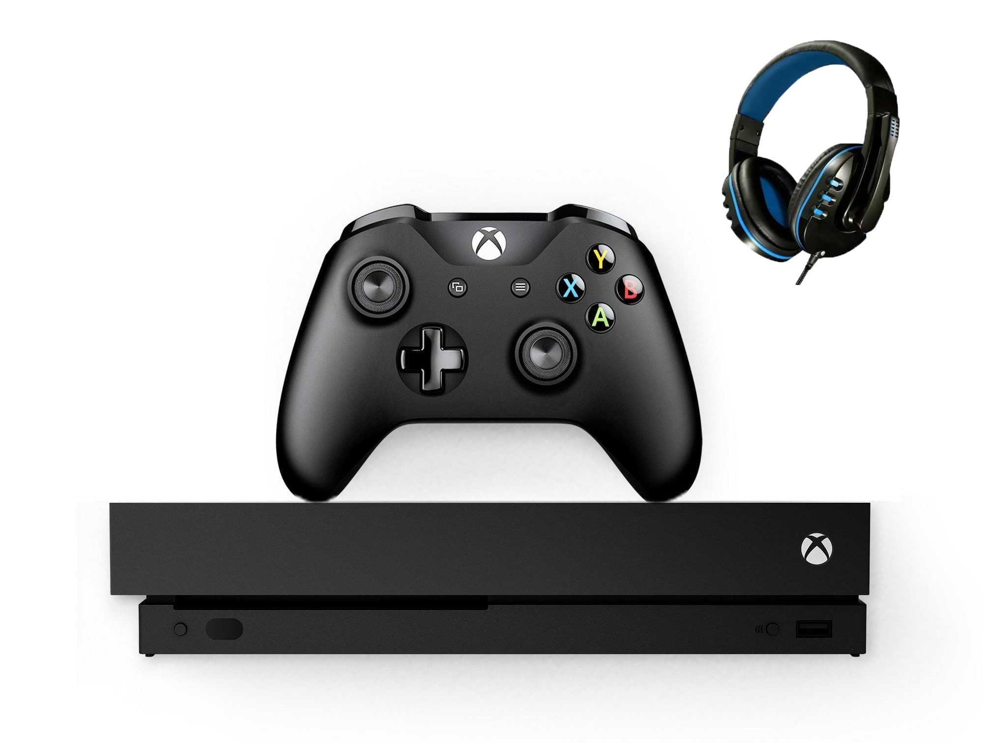 Pre-Owned Microsoft Xbox One X 1TB Gaming Console with Shock Blue