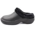 thumbnail image 4 of LAVRA Womens Faux Fur Lined Clogs Warm Cozy Nusring Shoes Indoor/Outdoor Garden Slip On, 4 of 7