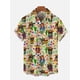 thumbnail image 4 of Camisas hawaianas de moda para hombre 2024, estilo mexicano, estampados de carteles artísticos de grafitis coloridos, camisa de manga corta, ropa estilo hawaiano, 4 of 5