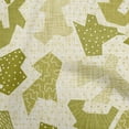 thumbnail image 1 of oneOone Viscose Chiffon Lime Green Fabric Abstracts Sewing Fabric By The Yard Printed Diy Clothing Sewing Supplies 42 Inch Wide, 1 of 4