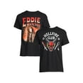 thumbnail image 2 of Netflix Stranger Things Men's Hellfire Club Eddie Munson Graphic Tees, 2-Pack, Sizes S-3XL, 2 of 6