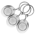 thumbnail image 4 of Shopping Trolley Tokens 3 Pcs Metal Trolley Token Keyring For Everyday Use Simple And Delicate Silver Color, 4 of 5